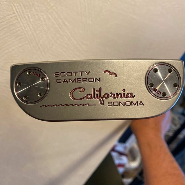 レア！SCOTTYCAMERON 2010 カルフォルニア ソノマ センターシャフトカスタム