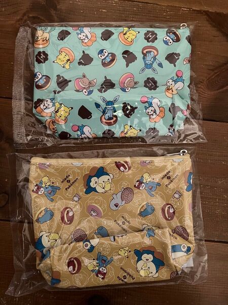 ミスド☆ポケモンポーチ2個セット