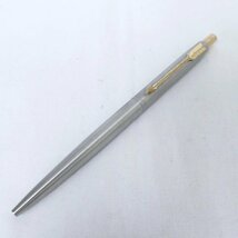 PARKER パーカー IQ シルバー×ゴールドカラー ノック式 ボールペン 筆記用具 筆記確認済 USED /2405C_画像2