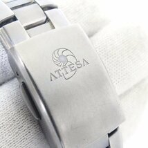 CITIZEN シチズン ATTESA アテッサ H410-T003788 デイト 黒文字盤 ソーラー 腕時計 現状品 USED /2405C_画像4