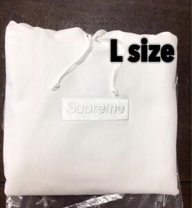 Supreme Box Logo Hooded Sweatshirt White