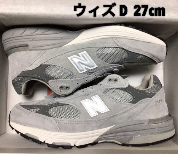 New Balance 993 Gray 27cm