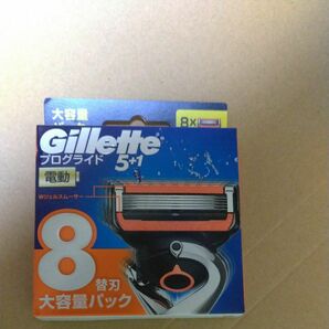 ジレット プログライド 電動タイプ 5枚刃 替刃 8個入