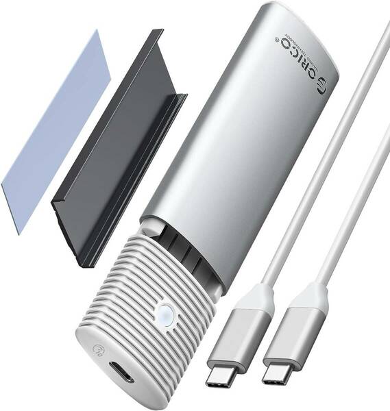 ORICO M.2 SSD 外付けケース M.2 NVME/PCIE SSD ケース 10Gbps USB C SSD ケース USB 3.2 M.2 NVMe ケース アルミ制