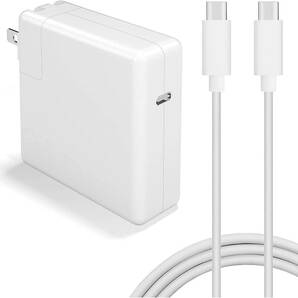  96W 電源アダプタ 急速 USB-C PD対応 急速充電器 Type C AC充電器 MacBook Pro/任天堂 Switch 対応など 互換電源アダプター