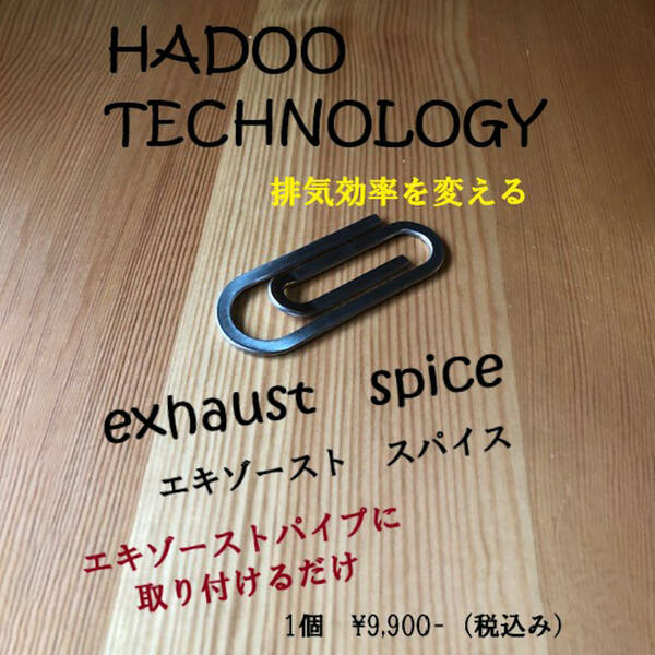 ＨＡＤＯＯ　エキゾースト　スパイス　　　　　　ＳＥＶ