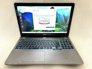 * хорошая вещь * Fujitsu LIFEBOOK FMVA90B1/AH90B1 Win11 Intel Core i7 7700HQ/ память 16GB/SSD 1TB/4K/3840x2160(F007)