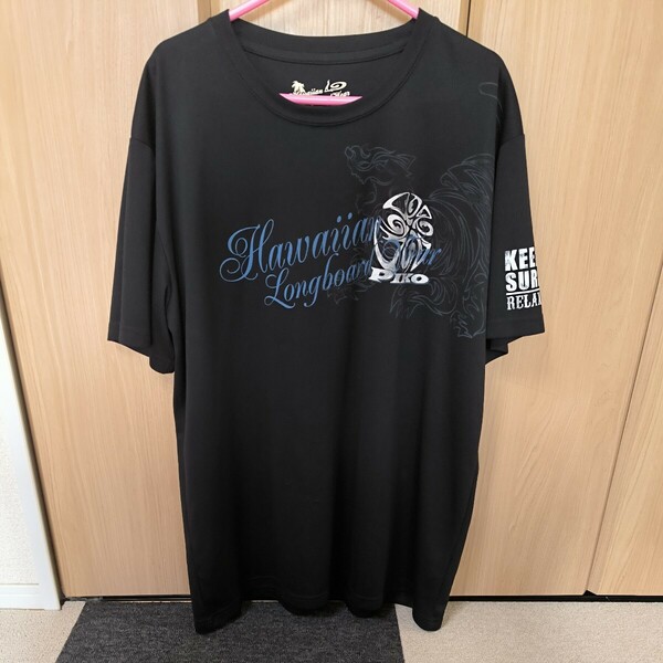 【送料無料】PIKO ブラック Tシャツ 半袖 USA製 Hawaii 3L 大きいサイズ　美品