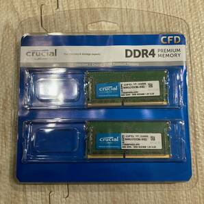 新品 ノートPC用メモリ DDR4-3200 (PC4-25600) 8GB×2枚 (16GB) の画像1