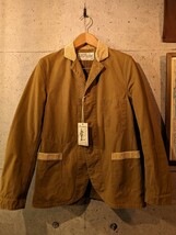 フリーホイーラーズ コンダクタージャケット FREEWHEELERS CONDUCTOR JACKET COTTON DUCK DRY FINISH RED BEIGE #1621003_画像1