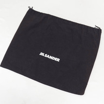 JIL SANDER by RAF SIMONS LEATHER FLAP DUFFLE BAG DARK BROWN ジルサンダー ラフシモンズ レザー フラップ ボストン バッグ _画像10