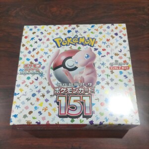 ポケモンカードゲーム ポケモンカード151 1BOX 新品未開封　シュリンク付き