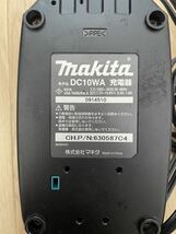 A184 マキタ makita 充電器 マキタ充電器 DC10WA 7.2V-10.8V用 _画像3