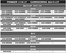 AVIC-MRZ007 対応 アンテナコード 付き L型 フィルムアンテナ 4本入り ケーブル 補修 TV フィルム HF201 カロッツェリア 汎用 ナビ_画像2