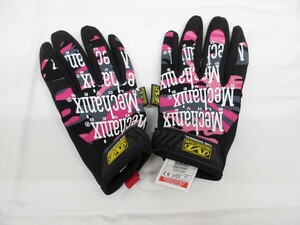 05Y006 【 保管・中古美品 】 MECHANIX WEAR THE ORIGINAL サイズ：レディース Ｓ バイクグローブ 洗濯可 現状渡し