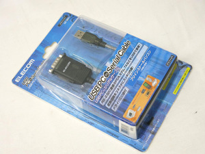 05K049 ELECOM エレコム USB to シリアルケーブル [UC-SGT1] RS-232C変換 長期保管品 現状 売り切り 活用できる方