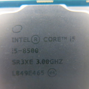 05K054 INTEL CORE i5 8500 3.00GHz SR3XE CPU UEFI起動確認 現状 中古 売切りの画像2
