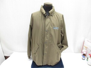 05Y040 【 中古品 】 AIGLE ジャンパー カーキ Ｌサイズ メンズ 現状渡し