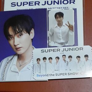 superjunior ウニョク Beyond LIVE ARTICKET SET