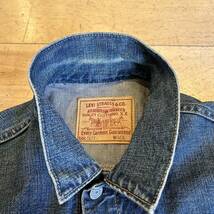 ★復刻/Levi's/リーバイス 507/デニムジャケット/デニム/ジージャン/2nd/赤耳/日本製/アメカジ/メンズ/Lサイズ_画像6