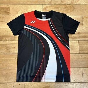 ★YONEX/ヨネックス/ドライシャツ/半袖Tシャツ/半袖/Tシャツ/ドライ/速乾/スポーツ/ロゴ/メンズ/Sサイズ