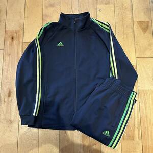 ★adidas/アディダス/ジャージ セットアップ/上下セット/ジャージ上下/ロゴ/スポーツ/メンズ/Lサイズ