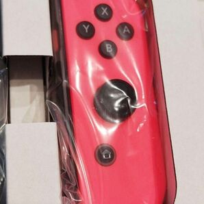 【ほぼ新品】Joy-Con　右　ネオンレッド　ニンテンドースイッチ　Nintendo　Switch　ジョイコン　コントローラー