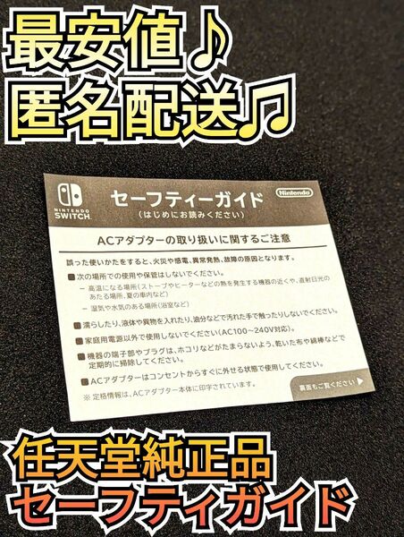 最安値♪　セーフティガイド　純正品　ニンテンドースイッチ　Nintendo　Switch 任天堂スイッチ