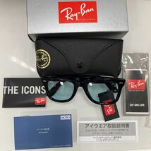 RayBan ウェイファーラー WAYFARER RB2140F 901/64 52 アジアンフィット レイバンサングラス ケースカラーブラック_画像8