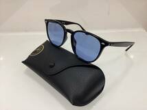 RayBan レイバン RB4259F 601/80 53 BLACK/BLUE 正規品 アジアンフィット　ケース黒_画像2