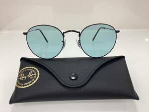 国内正規品RayBan レイバン　サングラス ラウンドメタル　ROUND METAL　 RB3447 002/64ルックスオティカジャパン ケース黒