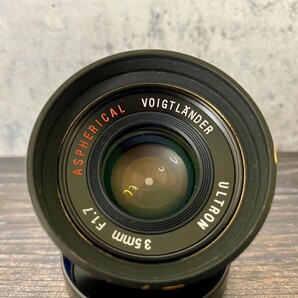 Voigtlander ULTRON 35mm f/1.7 ASPHERICAL L39マウント フォクトレンダー 広角単 フィルムカメラ 焦点レンズの画像2