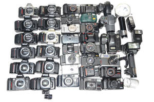 フィルムカメラ コンパクトフィルムカメラ レンジファインダー まとめて まとめ売り 色々 大量 ジャンク#0700000