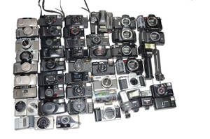 フィルムカメラ コンパクトフィルムカメラ レンジファインダー まとめて まとめ売り 色々 大量 ジャンク#0700001