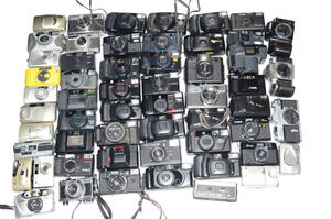 フィルムカメラ コンパクトフィルムカメラ レンジファインダー まとめて まとめ売り 色々 大量 ジャンク#0700005