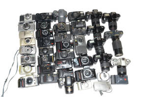 レンズ フィルムカメラ コンパクトフィルムカメラ レンジファインダー まとめて まとめ売り 色々 大量 ジャンク#099803
