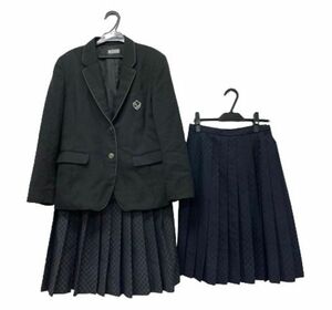 bw_2780w 3 point set Tokyo Metropolitan area private joint woman second high school [ woman .] winter clothes blaser uniform top and bottom set L made woman uniform 