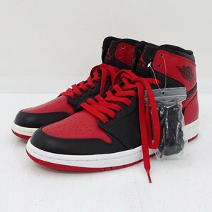 ★中古★NIKE(ナイキ) AIR JORDAN DMP 1 RETRO HIGH スニーカー 27.5cm US9.5 371381-991 09年製 ESスタンプ有★【AP126】の画像2