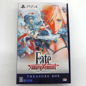 * used *PS4 soft Fate/Samurai Remnant TREASURE BOX(feito Samurai Lem naan to/ PlayStation / PlayStation 4/1 jpy ~)*[GM617]