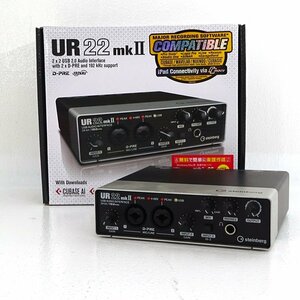 ★ジャンク★【タバコ臭有】STEINBERG オーディオインターフェース UR22MK2 (スタインバーグ)★【MU477】