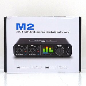 ★中古★【難有り】MOTU（モツ）M2 オーディオインターフェイス 通電のみ確認済（楽器/DTM/DAW/器材）★【MU477】