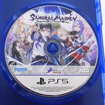 ★中古★PS5ソフト SAMURAI MAIDEN -サムライメイデン-（プレステ/プレステ5/1円～)★【GM619】_画像4