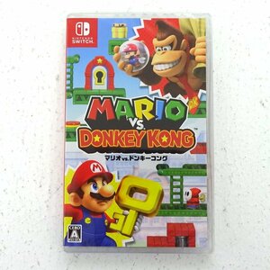 * unopened *Nintendo Switch soft Mario vs. Donkey Kong ( Nintendo switch / nintendo /1 jpy ~) *[GM646]