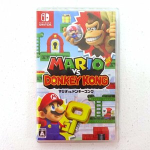 * unopened *Nintendo Switch soft Mario vs. Donkey Kong ( Nintendo switch / nintendo /1 jpy ~) *[GM646]