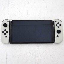 ★中古★【外箱傷み】Nintendo Switch 本体 Joy-Con(L)/(R)ホワイト 有機ELモデル HEG-S-KAAAA (ニンテンドースイッチ/1円～)★【GM649】_画像2