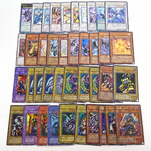 * used * Yugioh Cyber Phoenix crimson eye. . dragon dark * ho rus* Dragon ultimate god . tall relief other total 40 sheets scratch set *[CA053]