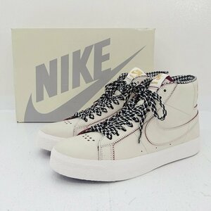 ★中古★NIKE(ナイキ) ZOOM BLAZER MID QS ズーム ブレーザー ミッド スニーカー 28.0cm US10 FQ0795-100★【AP126】