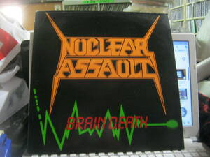 NUCLEAR ASSAULT ニュークリアアサルト / BRAIN DEATH U.S.12“ Anthrax Brutal Truth Exit-13 Holy Moses Ritual Death Angel Sacrilege