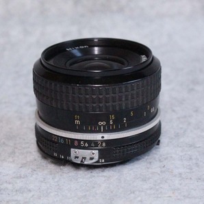 [is354]ニコン レンズ 35mm f3.5 nikon LENS NIKKOR 広角レンズ 大口径 単焦点 1:2.8の画像3