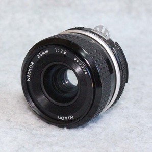 [is354]ニコン レンズ 35mm f3.5 nikon LENS NIKKOR 広角レンズ 大口径 単焦点 1:2.8の画像1